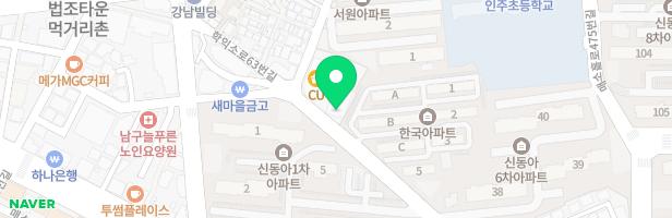 인천법원어린이집 실내놀이터 지도 이미지