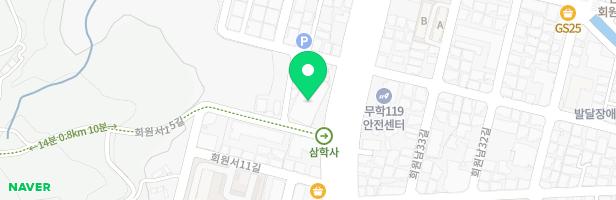 삼학사 어린이놀이시설 지도 이미지