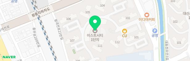 이스트시티 1단지 어린이놀이터3 지도 이미지