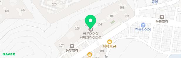 해운대 더샵센텀그린아파트 어린이놀이터-1 (104동앞) 지도 이미지
