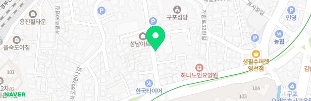 시온성 교회 내 어린이놀이시설 지도 이미지