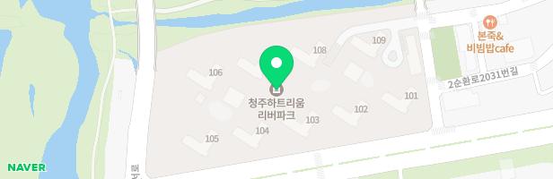 두진하트리움아파트 103동 앞 놀이시설 지도 이미지