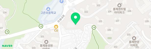 홍제2구역어린이공원(상단) 지도 이미지