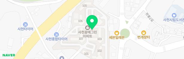 한화 꿈에 그린 어린이 놀이터 지도 이미지