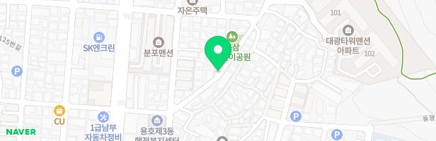 용삼어린이공원 지도 이미지