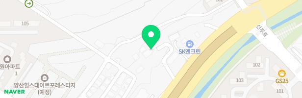 온누리교회 앞 놀이시설 지도 이미지
