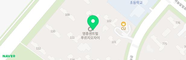 영종하늘도시 푸르지오자이 107동 앞 어린이놀이터1-1 지도 이미지