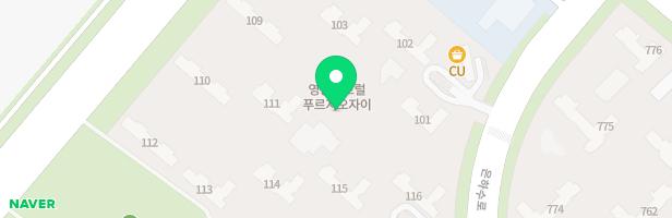 영종하늘도시 푸르지오자이 119동 앞 어린이놀이터3 지도 이미지