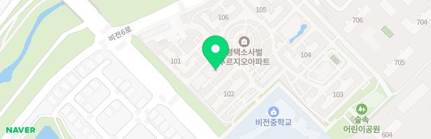 평택소사벌푸르지오 어린이집 옆 유아놀이터 지도 이미지