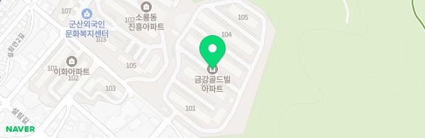 금강골드빌아파트 지도 이미지