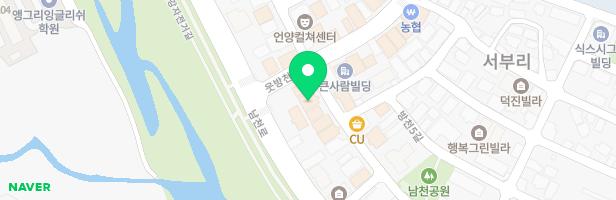 정가대박집 언양서부점 지도 이미지