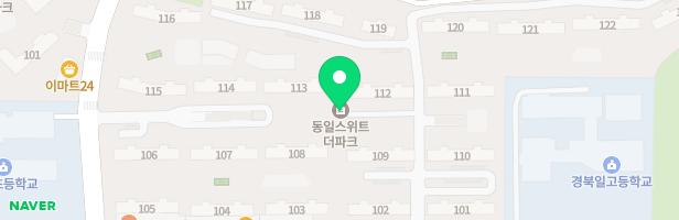 동일스위트 어린이 놀이터(110동 111동 사이) 지도 이미지