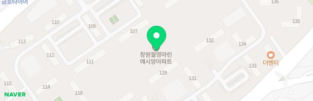월영마린애시앙 114동 앞 어린이놀이터2 지도 이미지