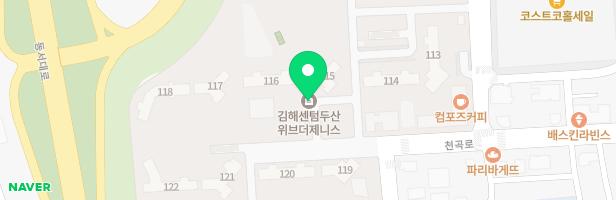 김해센텀두산위브더제니스 111동 앞 어린이놀이터8 지도 이미지