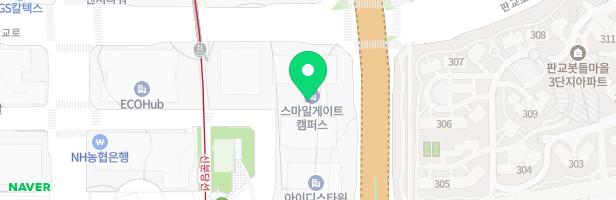 스마일게이트 어린이집 지도 이미지