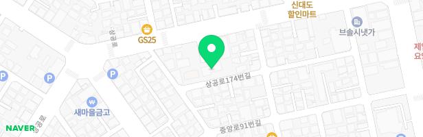 시립영아 어린이집 지도 이미지