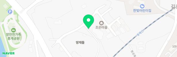 월내 좋은교회 놀이시설 지도 이미지