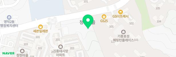 함박웃음(하갈지구 1호) 어린이공원-2 지도 이미지