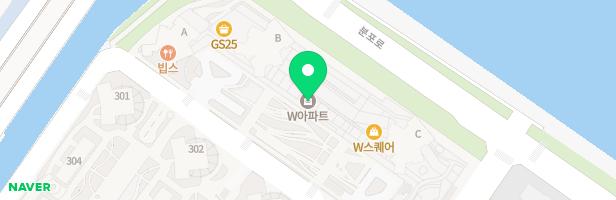 바운스트램폴린파크 W아파트점 지도 이미지