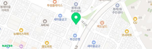 샤브쌈주머니 부산영도점 지도 이미지