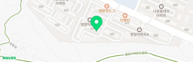 군산 나운 영창아파트(B) 지도 이미지