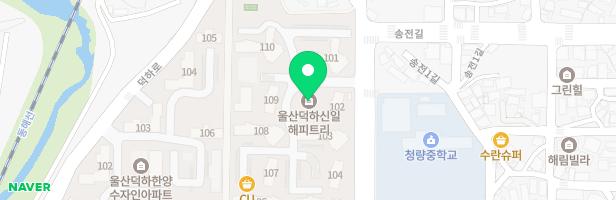 울산 신일덕하 지역주택조합 아파트 어린이집 옆 놀이시설 1개소 지도 이미지