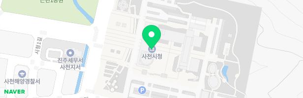 경남 사천시청 키즈동산 놀이터1 지도 이미지
