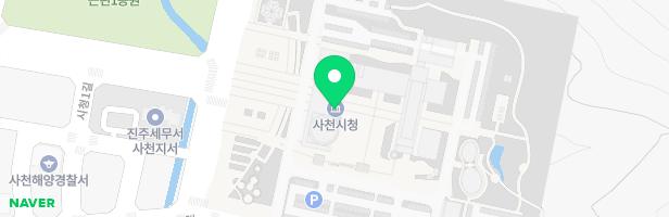 경남 사천시청 키즈동산 놀이터2 지도 이미지