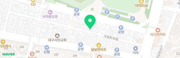 아이별어린이집 지도 이미지