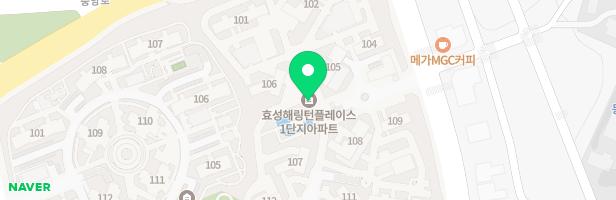 평택효성해링턴플레이스 1단지아파트 어린이집옆 유아놀이터 지도 이미지