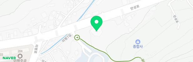 여수수정로교회 어린이놀이시설 지도 이미지