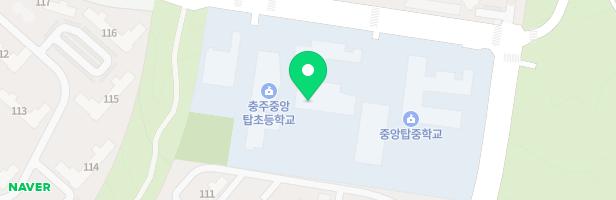 충주중앙탑초등학교 실내놀이터 지도 이미지