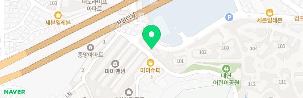 롯데캐슬레전드유치원 실외 놀이시설 지도 이미지