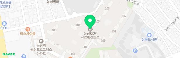 농성SK뷰센트럴 110동 앞 어린이놀이터1 지도 이미지