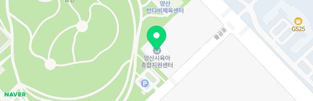 양산시 육아종합지원센터 3층 놀이시설 지도 이미지