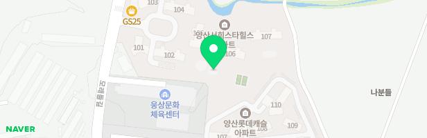 서희스타힐스 105동 어린이놀이터 지도 이미지