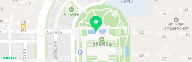 산동물빛공원(물이용시설) 지도 이미지