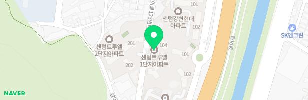 해운대 센텀 트루엘 1단지 어린이놀이터-1 (104동 후면) 지도 이미지