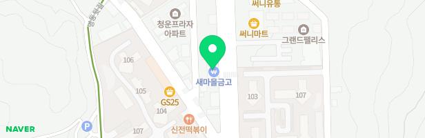 코쿤키즈카페 내 어린이놀이시설 지도 이미지