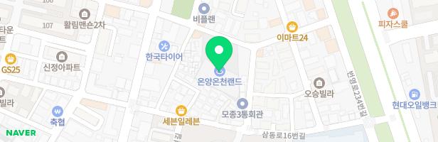 온천랜드어린이놀이터 지도 이미지