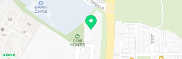 평택제일감리교회 내 실내놀이시설 지도 이미지