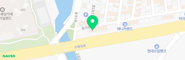 대패생각 거제중곡점 내 실내놀이시설 지도 이미지