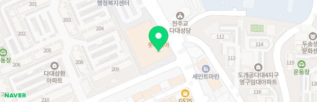 맛나감자탕다대점 지도 이미지