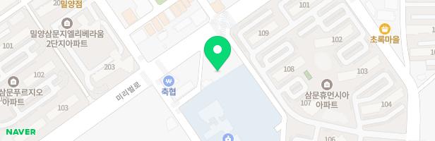 미리벌초등학교 어린이놀이시설 지도 이미지