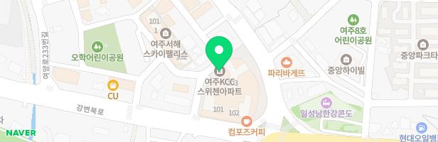 여주KCC스위첸아파트 102동 어린이놀이터 지도 이미지