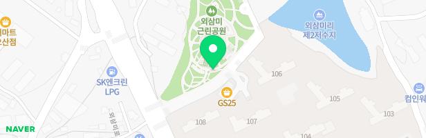 외삼미근린공원 어린이놀이터 지도 이미지