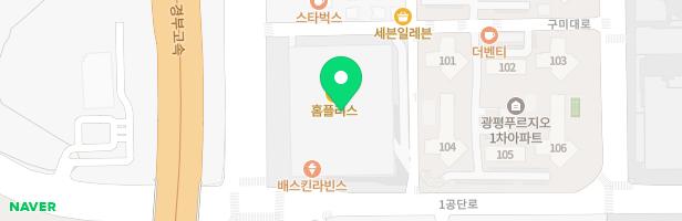 바운스 구미홈플러스점 지도 이미지