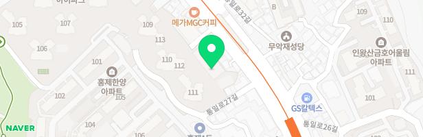 구립홍제어린이집2 지도 이미지