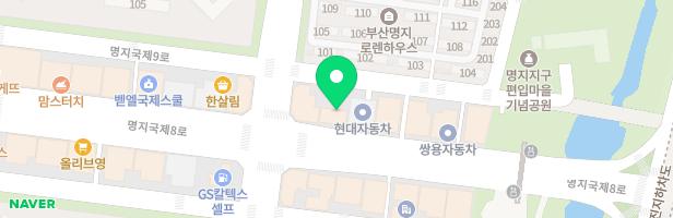 대패생각 부산명지점 지도 이미지