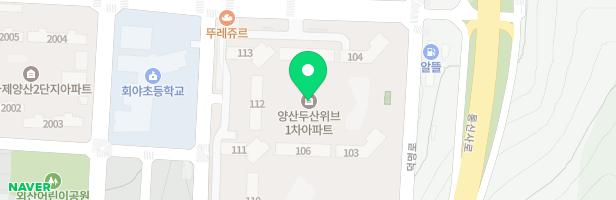 덕계동 두산위브1차 204동 유아놀이터 지도 이미지